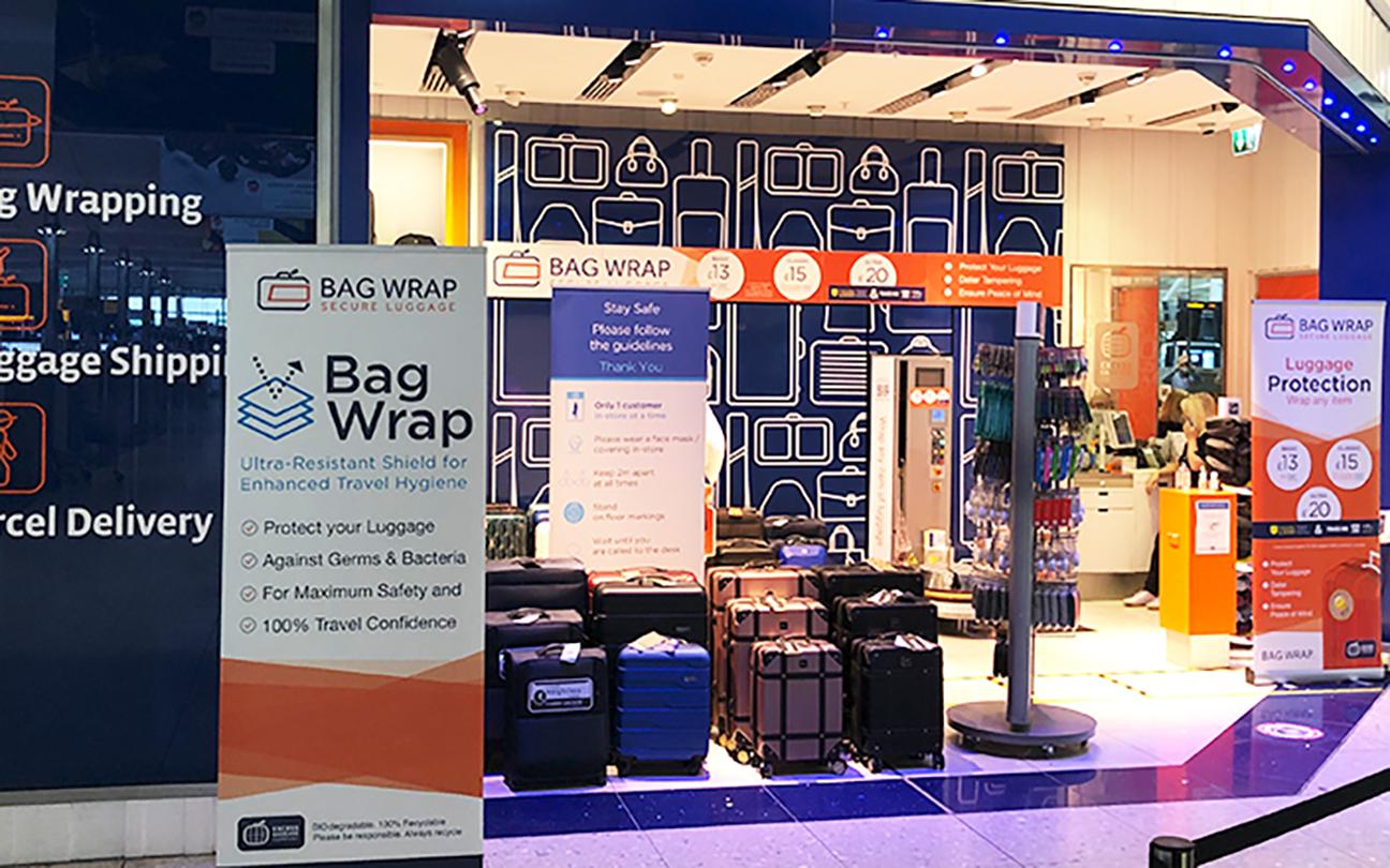 Bag wrapping Heathrow