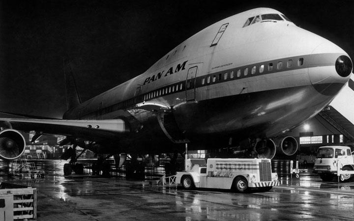 pan am flight, boeing 747