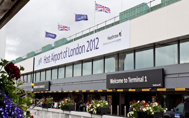 a paralympian welcomed at heathrow