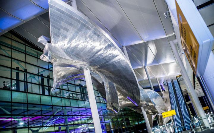 terminal 2 from the outside