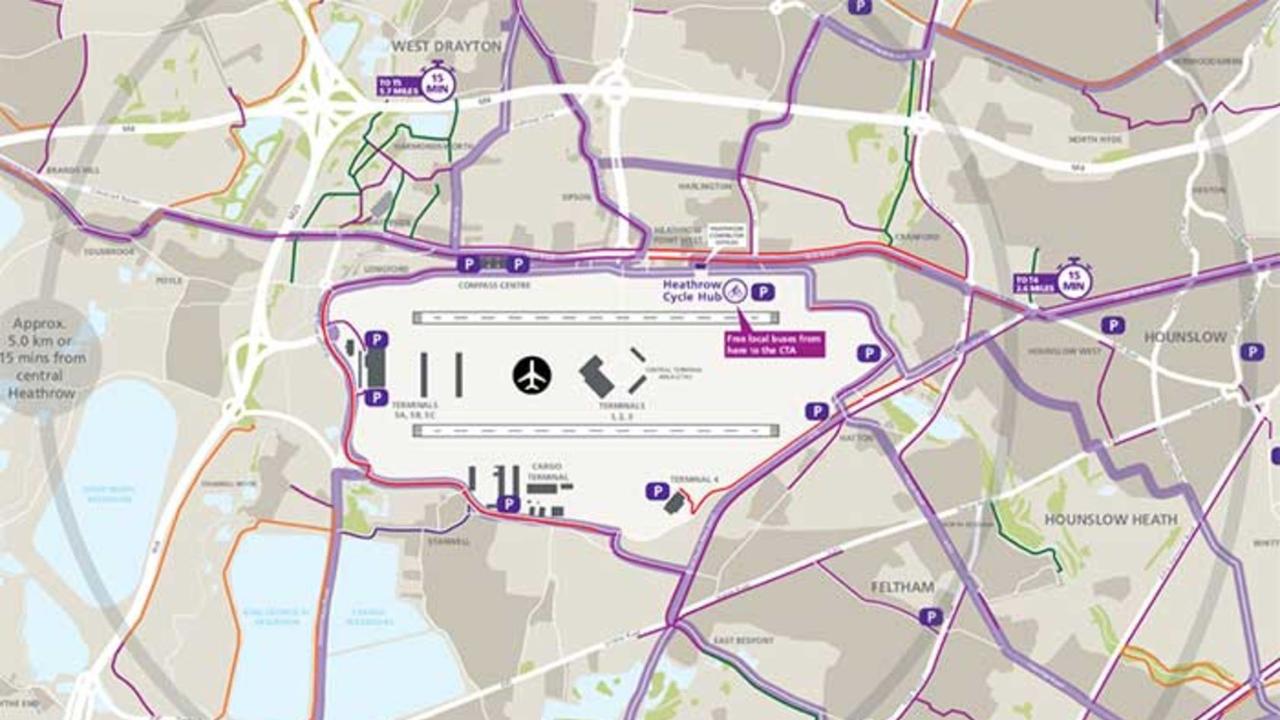 Cycling Heathrow