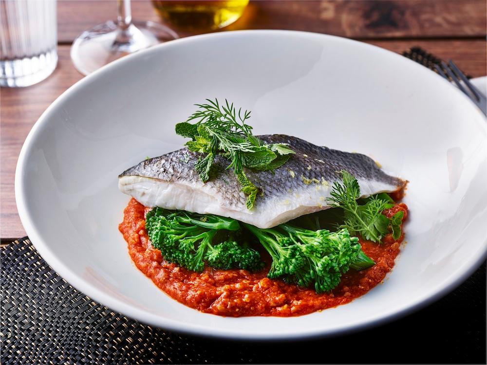 Gordon Ramsay Plane Food's Steamed Sea Bream