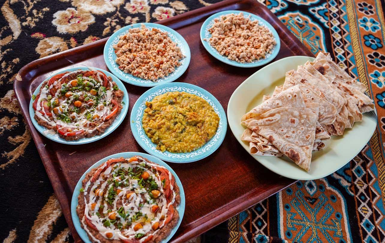 Traditional Arabian Breakfast