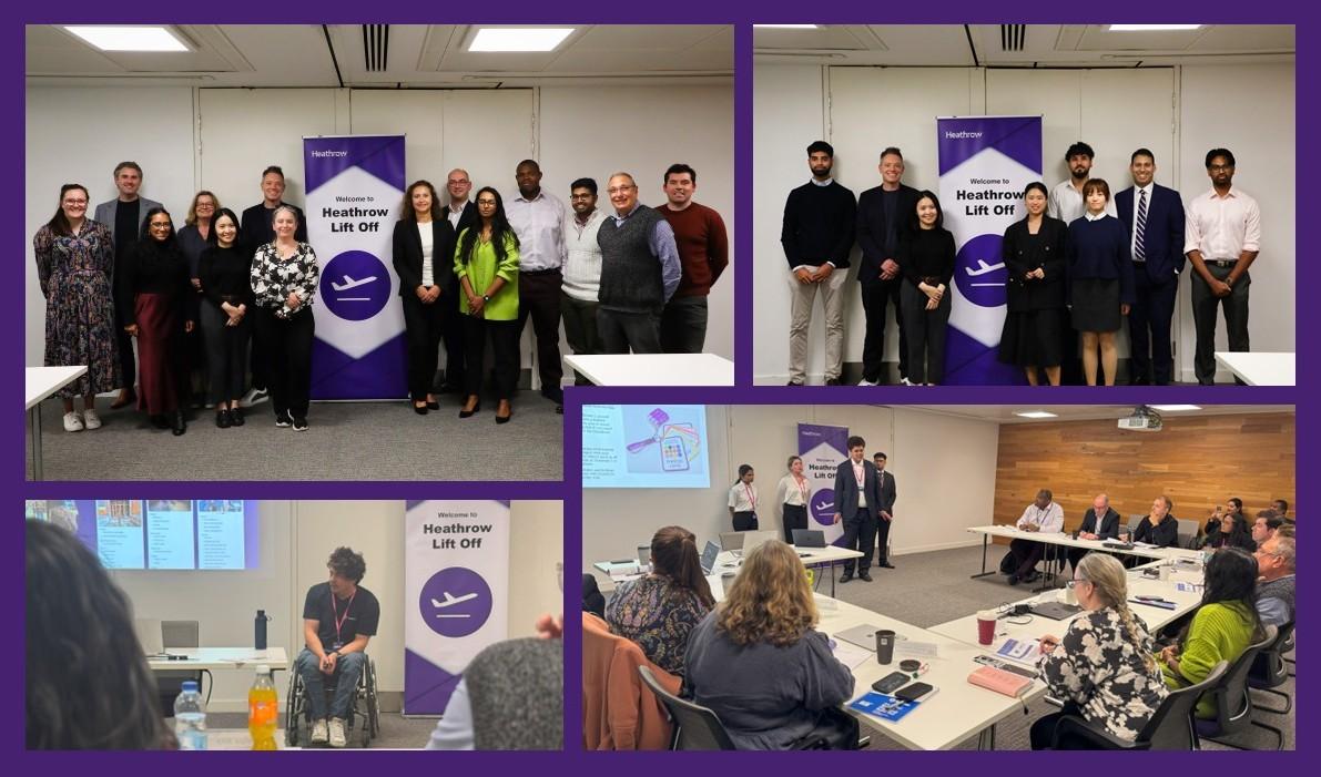 Lift off event team image collage