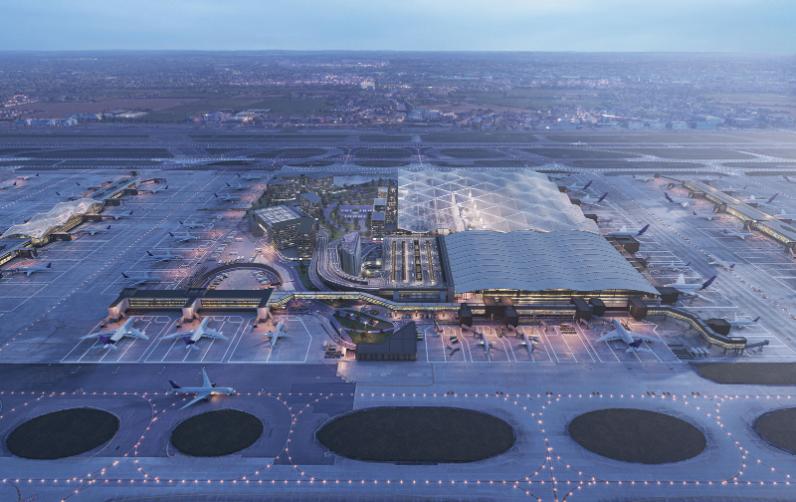 CGI Map of Heathrow