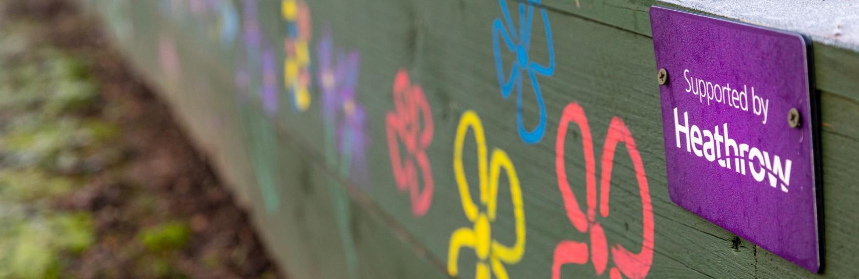 Residents at a local event