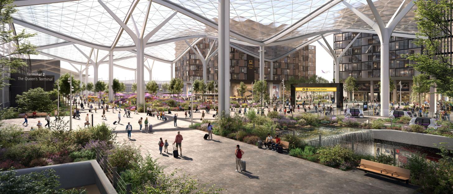 CGI outside snapshot of terminal 2