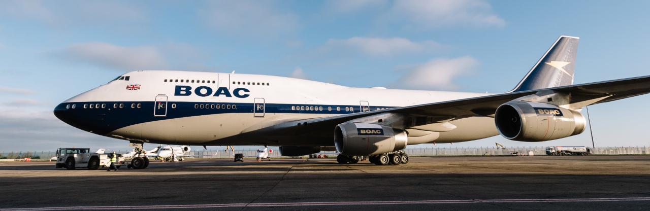 Retro 747 is latest ‘celebrity’ airliner to visit Heathrow
