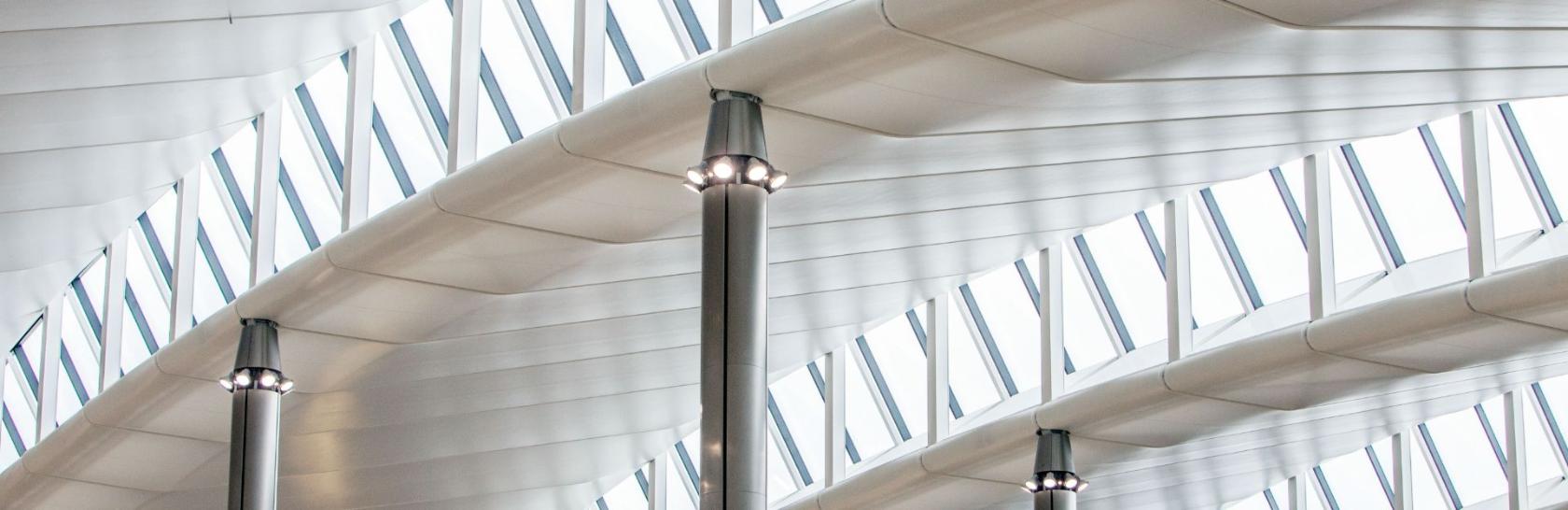 Part of Heathrow building