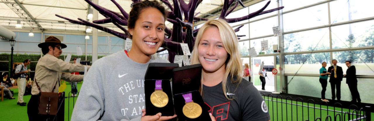 Team GB arrives home from Olympics