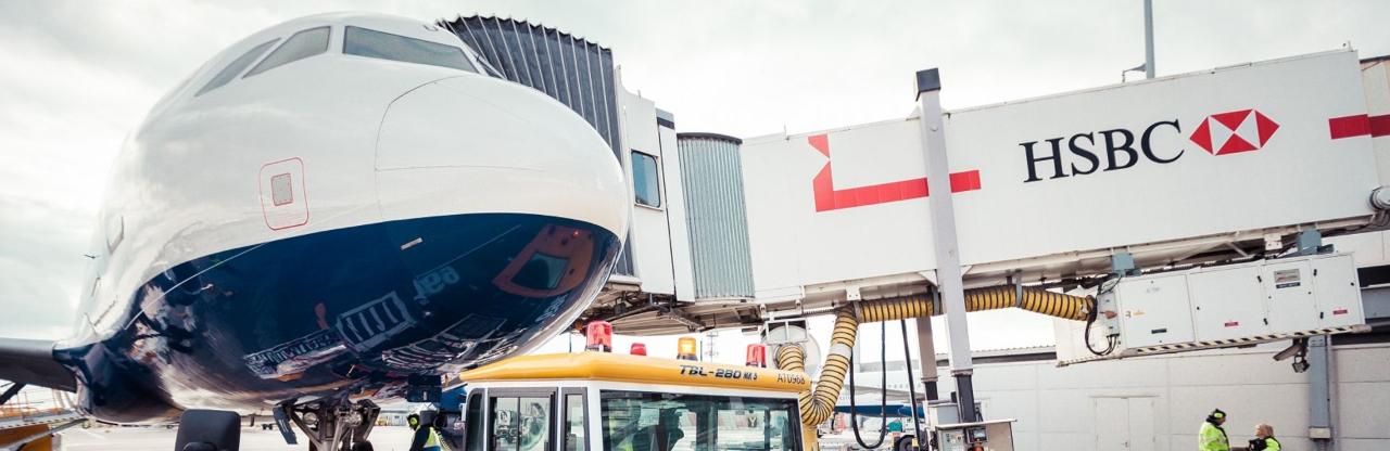 Aircraft turnaround with BA