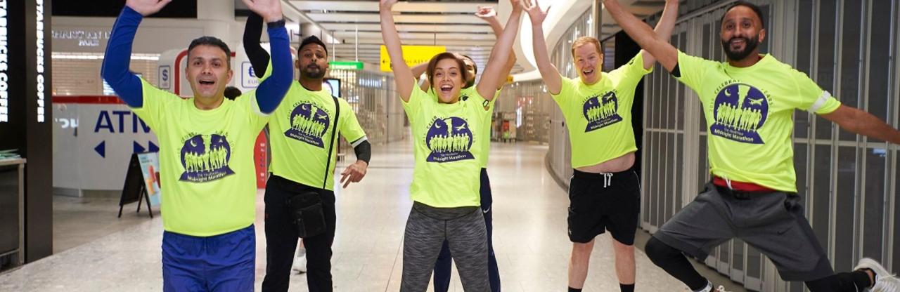 Runway marathon raises £54,000