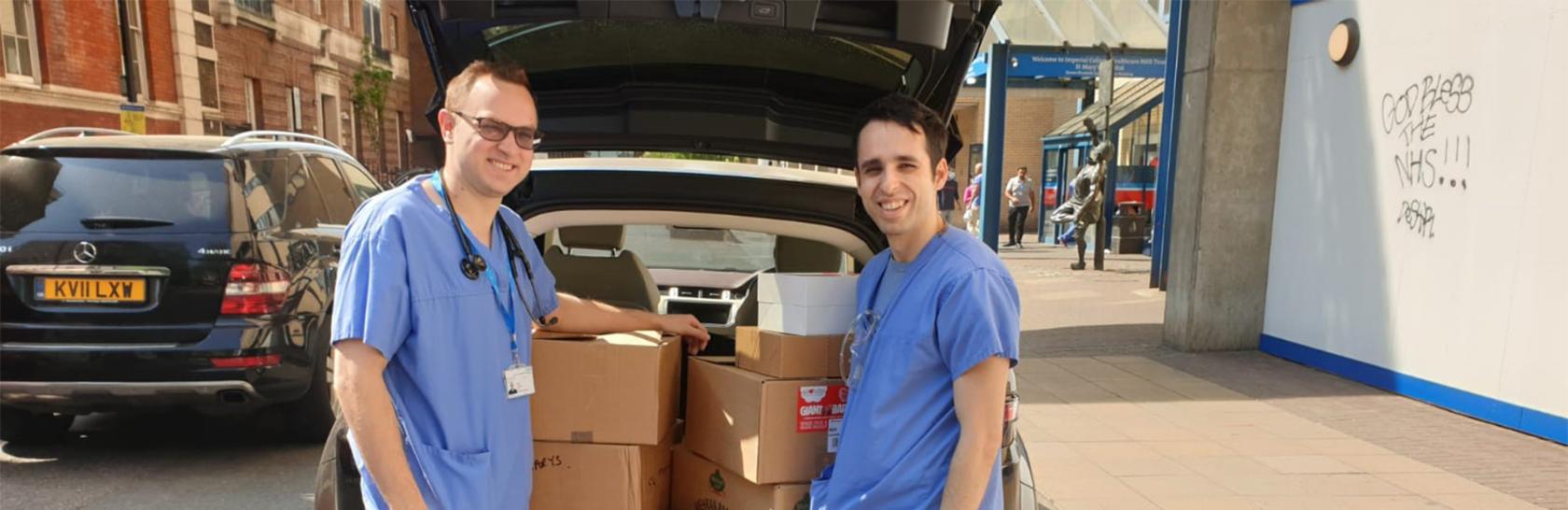 Heathrow helpers show their support