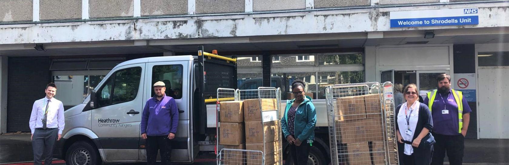 Heathrow continues to support NHS