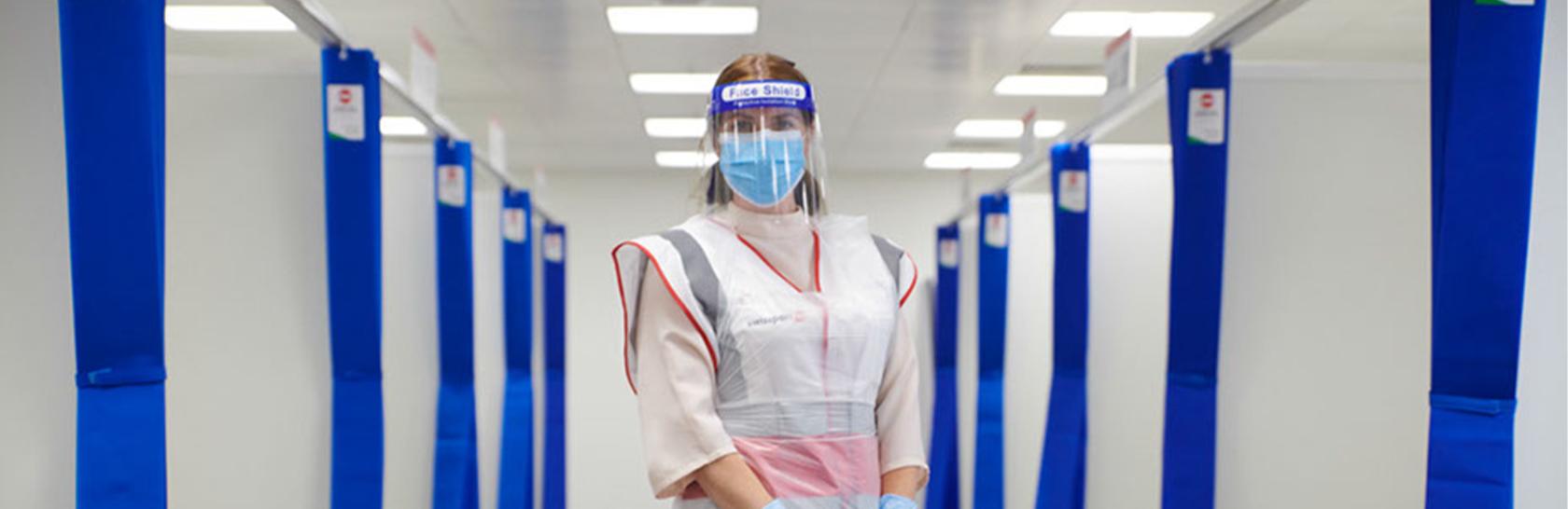 COVID-19 testing facility ready 