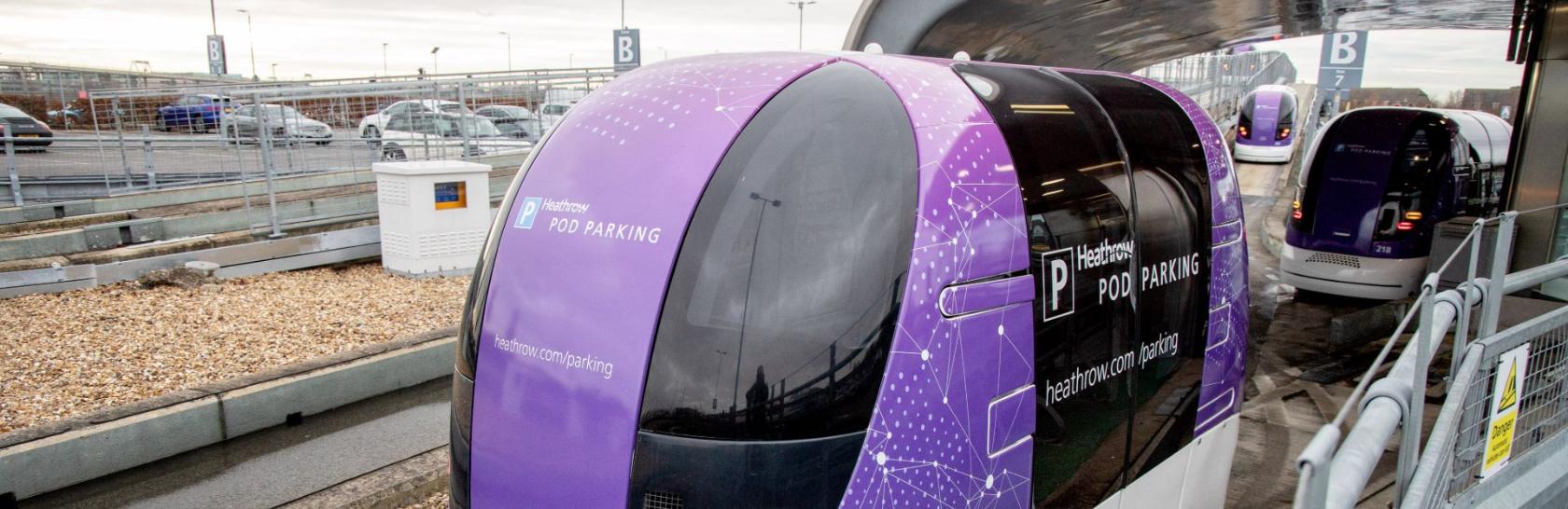 Heathrow pod parking terminal 5 Heathrow