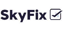 SkyFix logo